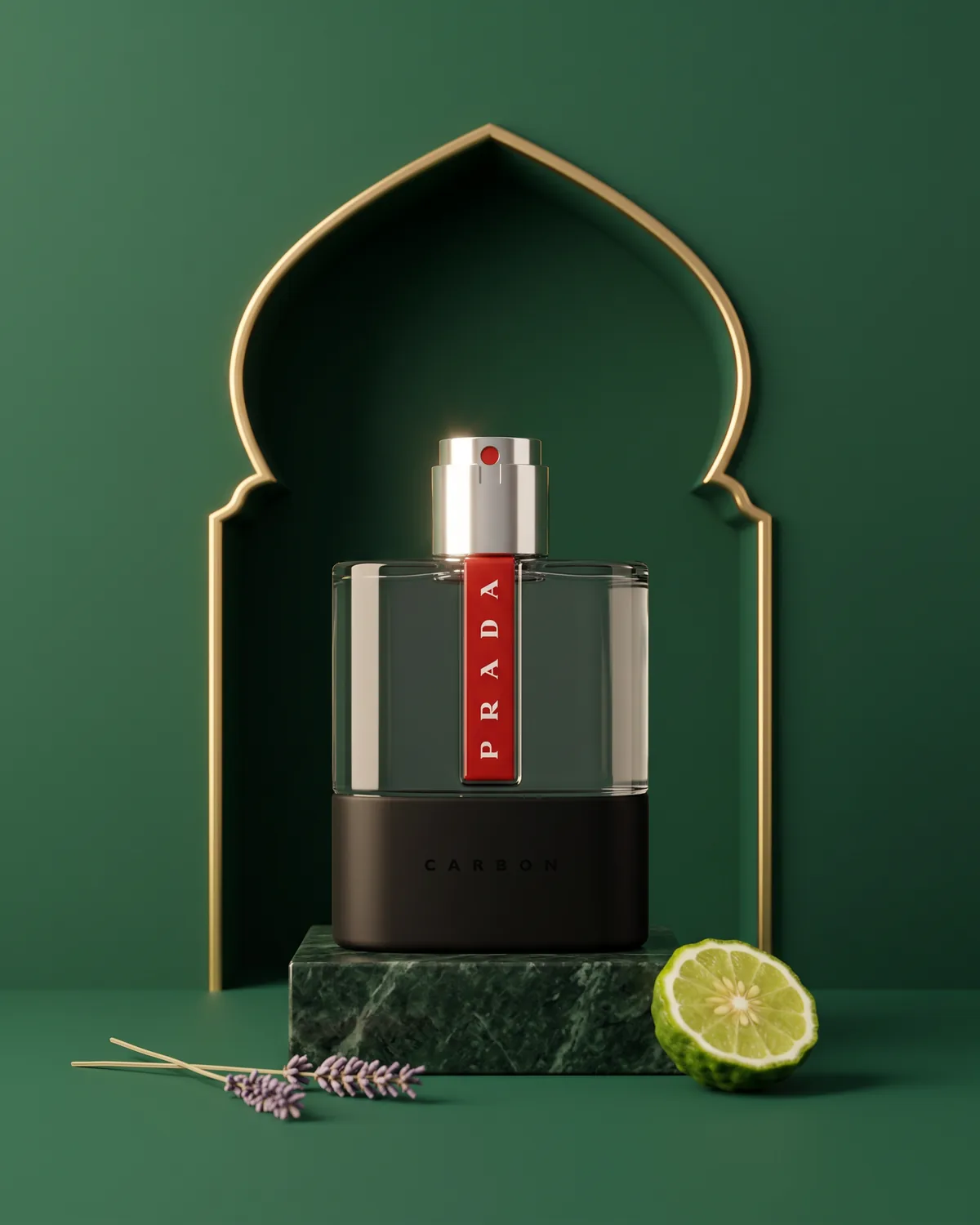 Prada Luna Rossa Carbon, флакон 100 мл